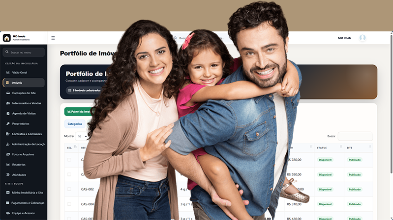 Imagem do segmento imobiliário